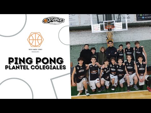 ¡Ping Pong al plantel de COLEGIALES U15!