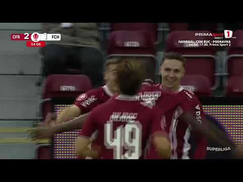 REZUMAT: CFR Cluj - Hermannstadt 2-1. Prima victorie a lui Mandorlini, primul gol pentru Munteanu