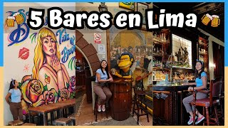 5 BARES DE LIMA a los que tienes que ir 🍷