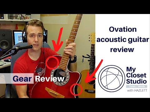 Ovation guitar overview and demo