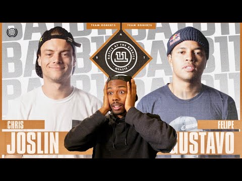 BATB 11 | CHRIS JOSLIN VS FELIPE GUSTAVO (reaction)