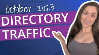 Back to normal (October 2025 Directory Website Traffic Report)