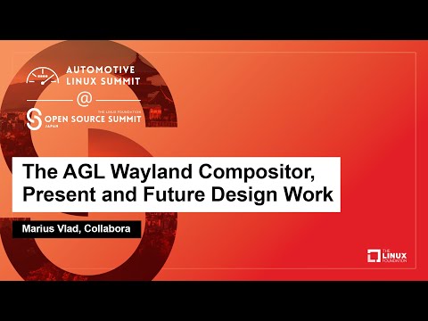 The AGL Wayland Compositor, Present and Future Design Work - Marius Vlad, Collabora