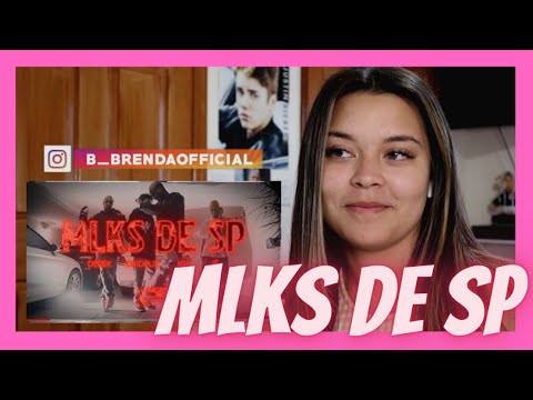 REACT: Recayd Mob - Mlks de SP [CLIPE OFICIAL] - Brenda Baptista
