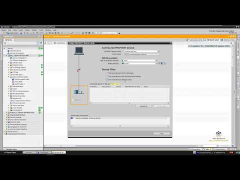 (Ladder Language) PROFINET Network Configuration - Basic PLC Programming Course