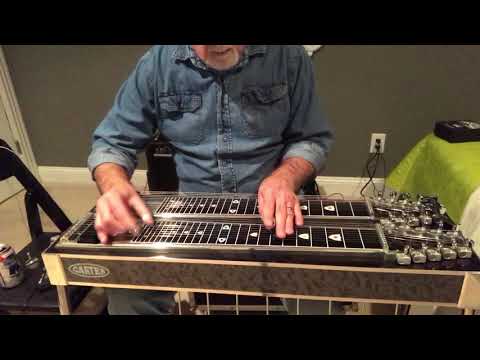 Pedal steel guitar speed picking