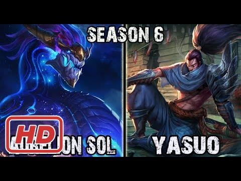 SKT T1 Faker Aurelion Sol vs Yasuo MID Ranked Challenger Korea