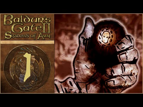 The Child Of Bhaal - Let's Play Baldur's Gate II: Shadows of Amn - 1 [Core Rules - Blind - PC]