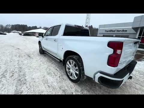 2026 Chevrolet Silverado 1500 Crew Cab Short Box 4-Wheel Drive High Country in White for sale at Boyer Chevrolet Buick GMC Bancroft in Bancroft, ON