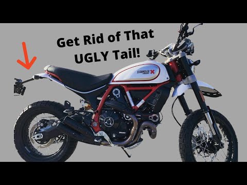 The *MUST HAVE* Upgrade for Ducati Desert Sled (NRC Fender Eliminator)