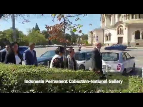 Abertura da Coleção Permanente da Indonésia na Galeria Nacional - Kvadrat 500, Sófia, 2019