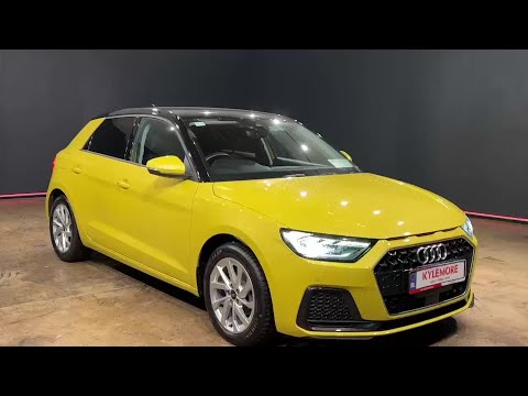 Audi A1 1.0L TSI AUTOMATIC - YELLOW/BLACK TWO-TONE - Image 2