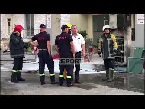 Report TV -Elbasan/ Shpërthen pompa e karburantit, rrezikohen banesat përreth