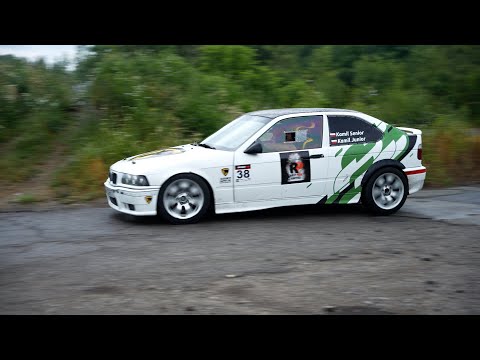 Kamil Senior / Kamil Junior - Bmw e36 Compact | 4 KJS Rally Park Kaczyce 2023