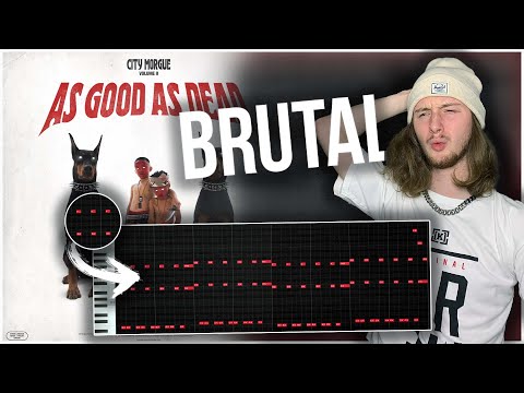 How To Make A BRUTAL City Morgue Trap Metal Type Beat | FL Studio Tutorial 2022