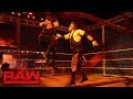 Kane Returns Roman Reigns Vs Braun Strowman Steel Cage Match Raw Oct 16 2017