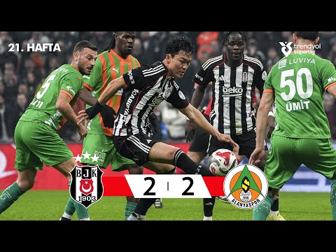 Beşiktaş (2-2) Alanyaspor | Highlights & All Goals | Trendyol Süper Lig - 2025/26