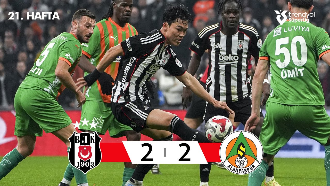 Beşiktaş JK vs Alanyaspor Highlights