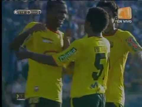 Emelec 1 Barcelona 2 primera etapa 2007 - Segundo Gol