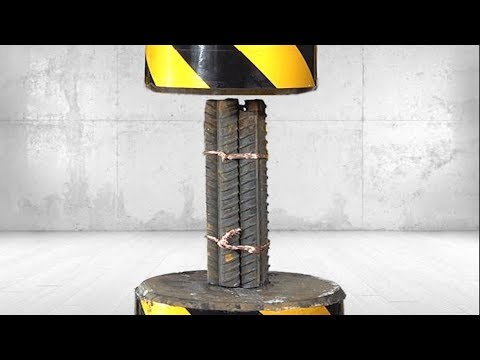 5 crude steel supports capable of supporting 200 tons of hydraulic pressure?