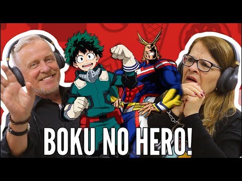 IDOSOS REAGEM A BOKU NO HERO - MY HERO ACADEMIA