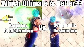 Dragon ball Xenoverse 2 Skill Test! Requiem of Destruction Vs. Symphonic Destruction!