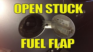 How to open a stuck fuel flap –VW Golf