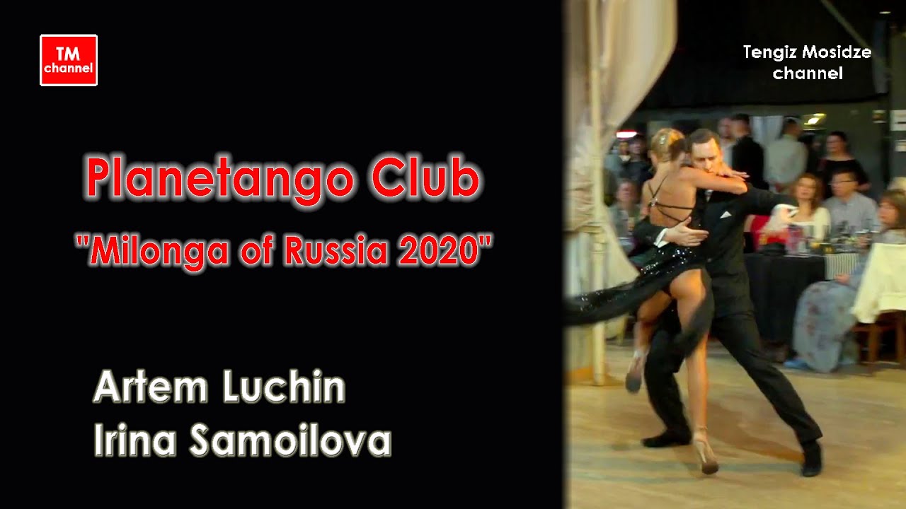 Tangos y milongas. “Milonga de Rusia”, escenario de tango. 💃🕺 Irina Samoilova y Artyom Luchin.