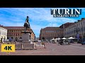ITALY - TURIN WALKING TOUR [4K]