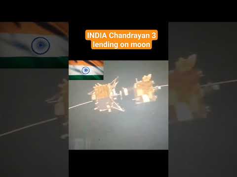 chandrayan 3  successfully landing on moon  #moon #moonmission #isro2022 #india #luna3 #shorts