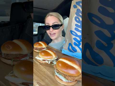 Trying Culver’s ✨NEW✨ Chicken Sandwiches