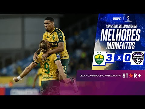 Gols e lances de Cuiabá x Metropolitanos