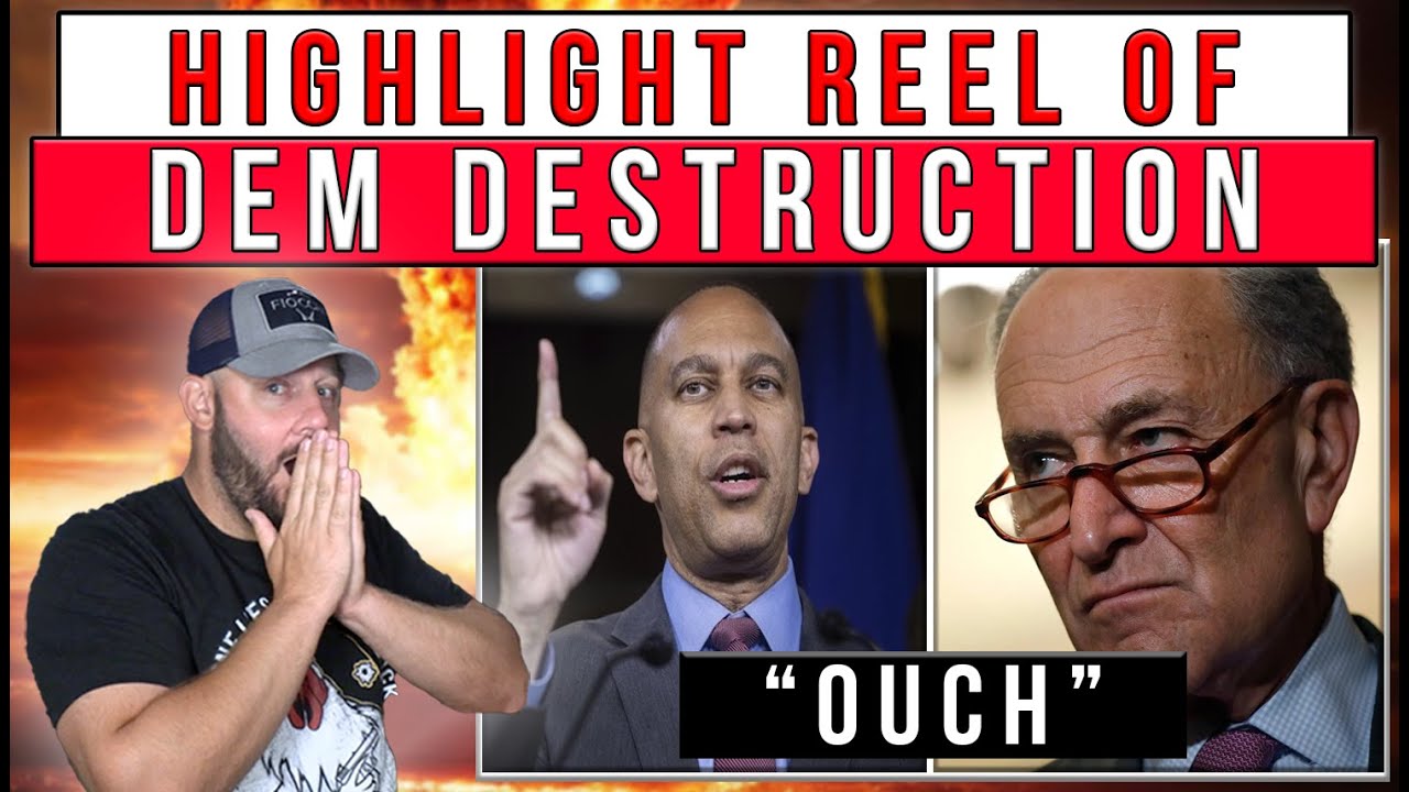 BRUTAL HIGHLIGHT REEL Of Democrats Being OBLITERATED By The Leftist Media This Week... This Is EPIC