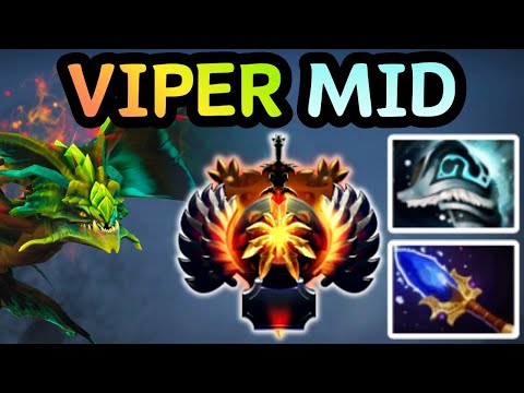 🔥 NEW PATCH 7.40b VIPER MID TOXIC META CONTROL | DOTA 2 GAMEPLAY 🔥
