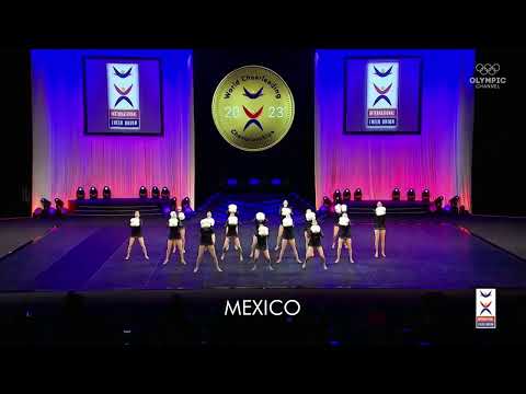 2023 ICU Worlds Junior Pom - Team Mexico