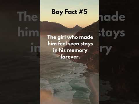 Why He Can’t Forget The Girl 💘