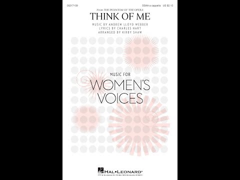 think of me sheet music vocal whole song think of me sheet music vocal whole song