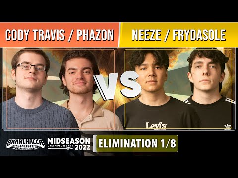 Cody Travis & Phazon VS Neeze & FryDasOle - Elimination 1/8 - Midseason Championship 2022 - Doubles