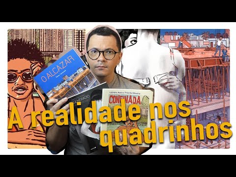 3 QUADRINHOS: Confinada, Degenerados e O Alcazar