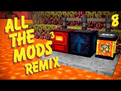 All The Mods 3 Remix Ep. 8 Lava Power Automation