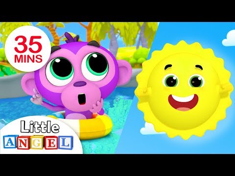 Comptine Monsieur Soleil et l'Éléphant, Humpty Dumpty, Bébé Requin - Chansons pour Enfants