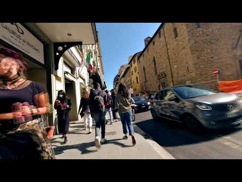 Florence,italy street view,2020/10/09