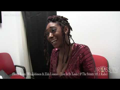 James Ross @ (Crooner) Wil Robinson & Zida Lioness - "Green Room Fun" -  www.Jross-tv.com(St. Louis)