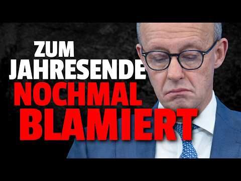 💥Merz greift mit Neujahrsansprache VOLL INS KLO!!