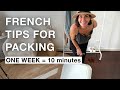 HOW TO PACK A CARRY ON FOR ONE WEEK IN NO TIME!
