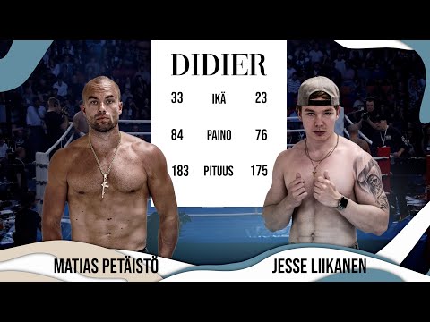 Matias Petäistö vs Jesse Liikanen [FULL FIGHT] [DIDIER 2]