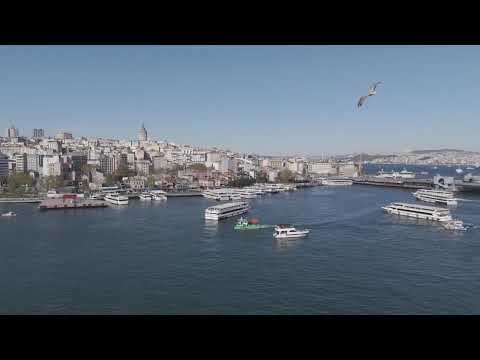 Das Goldene Horn mit der Drohne