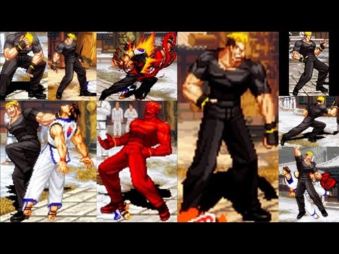 Os Combos De😈 Ryuji Yamazaki em Real Bout Fatal Fury Special