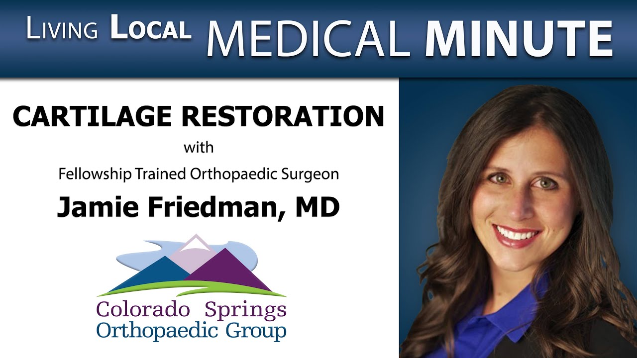 Cartilage Restoration with Jamie Friedman, MD on Loving Living Local Medical - Part 1