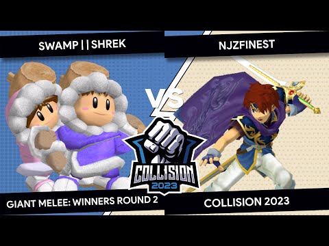 Collision 2023 Giant Melee - Swamp | Shrek (Ice Climbers) Vs. NJzFinest (Roy) - Pools - Winners R2